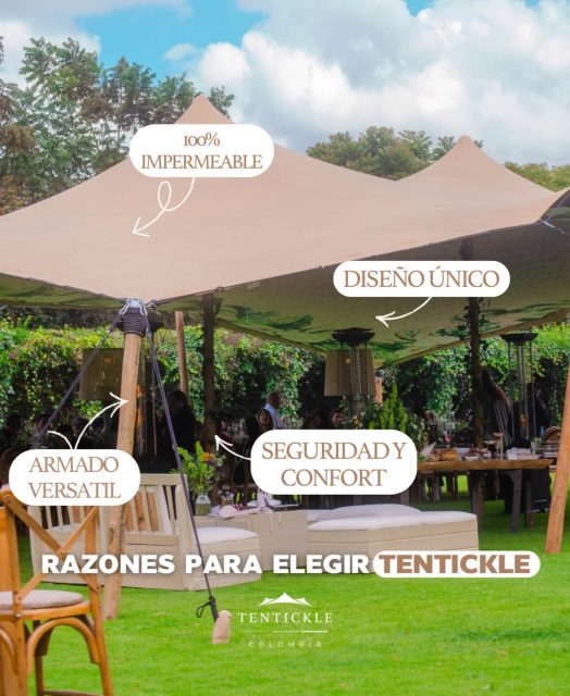 Calidad que se nota desde el primer momento 💯 Nuestras carpas combinan diseño, resistencia y adaptabilidad para brindar una experiencia segura, cómoda y exclusiva 🔝
¿Qué esperas para tener la mejor carpa en tu celebración? 

✨️ ¡Cotiza hoy mismo su alquiler! ✨️