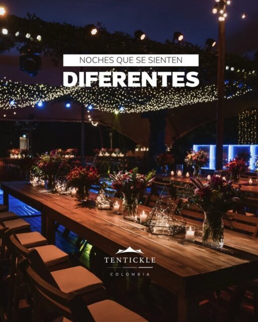 Luces que cambian el ambiente. Una energía que hace que todo se sienta distinto. Una carpa única 😍

Bajo la estructura de Tentickle se crean escenarios para celebraciones donde cada detalle suma a la experiencia.

✨️ Cotiza ya mismo su alquiler ✨️