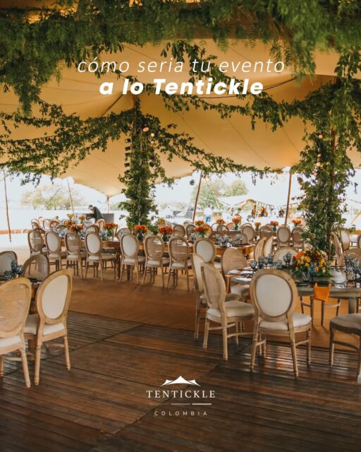 ¿Cómo sería tu evento ideal? 🤔
Si incluye: estilo, diseño único y la libertad de celebrarlo al aire libre...
Con Tentickle ya lo tienes asegurado 🏕️✨
¡Escríbenos hoy y cotiza la carpa perfecta para tu fecha!
#tenticklecolombia #tentickle #bogotá
