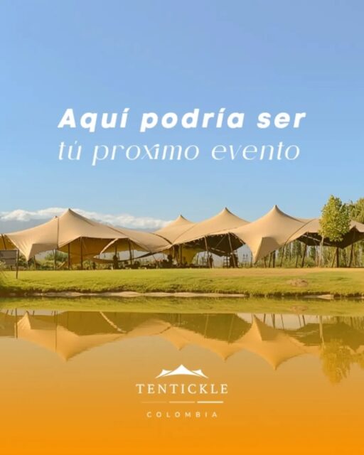 Aquí podría ser tu próximo evento.Disfruta de la belleza de nuestras carpas beduinas y destinos tan únicos como tú. EnTentickle queremos ofrecerte una nueva alternativa para todos tus eventos,celebraciones o reuniones.No te pierdas de la experiencia Tentickle
#tentickle #eventos #colombia #tenticklecolombia