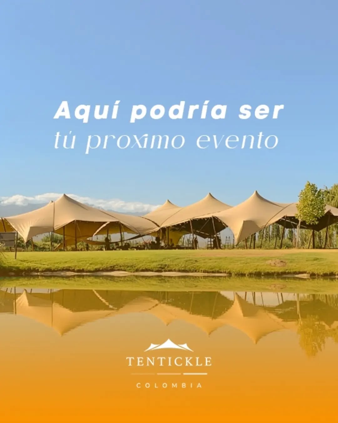 Aquí podría ser tu próximo evento.Disfruta de la belleza de nuestras carpas beduinas y destinos tan únicos como tú. EnTentickle queremos ofrecerte una nueva alternativa para todos tus eventos,celebraciones o reuniones.No te pierdas de la experiencia Tentickle
#tentickle #eventos #colombia #tenticklecolombia