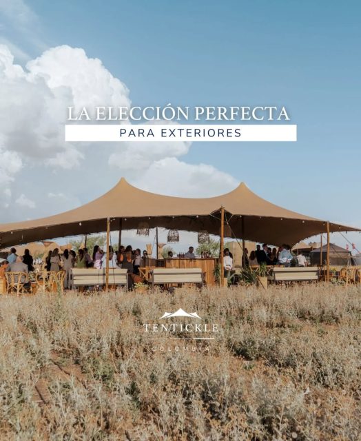 El color arena de nuestras carpas se integra de forma orgánica con la naturaleza, creando espacios que no invaden, sino que complementan el paisaje.
Diseño que respeta el entorno y eleva la experiencia, logrando celebraciones que se sienten auténticas y sofisticadas al mismo tiempo 🍂🍃🤍
Tentickle no compite con el lugar, lo potencia.