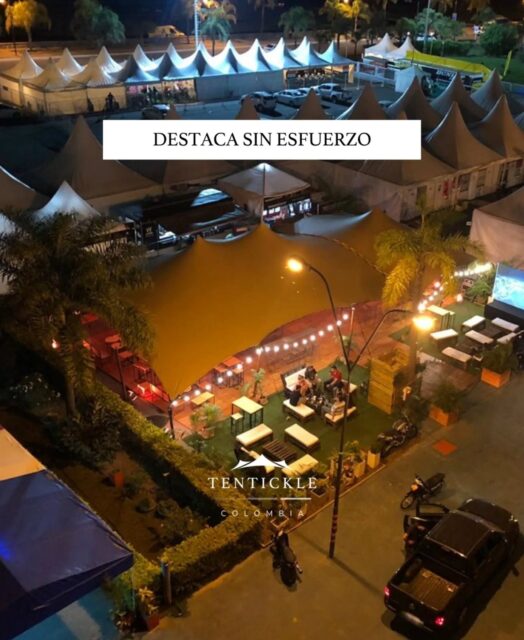 No todas las carpas generan el mismo impacto, algunas solo cumplen. Otras elevan todo el espacio ✨️
Diseño, forma y estética, que hacen que la diferencia se vea desde lejos. Estas son nuestras carpas Tentickle: únicas, exclusivas, elegantes 😍
🔛 Cotiza su alquiler 🔛