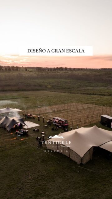 Hay estructuras y carpas que simplemente están. Y  otras que transforman por completo el espacio 🤍

En Tentickle creamos escenarios que elevan la experiencia, generan impacto visual y hacen que cada evento se vea distinto desde el primer momento ✨️

Contáctanos. Te ayudamos a que tu celebración suba de nivel 🔝