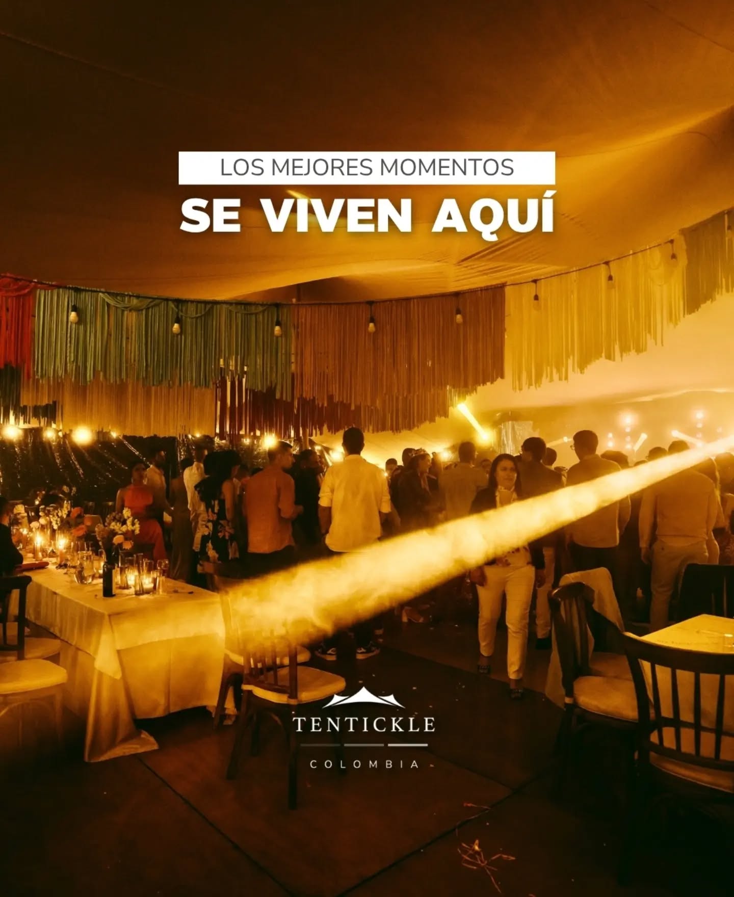 Celebrar también es sentirse cómodo, aprovechar el espacio y quedarse más tiempo compartiendo ✨️

Un ambiente fresco, bien pensado y visualmente armónico hace que cada conversación, brindis y momento se disfrute mucho más 🕺💃

Cotiza las mejores carpas beduinas de Colombia y eleva tu fiesta 🔝