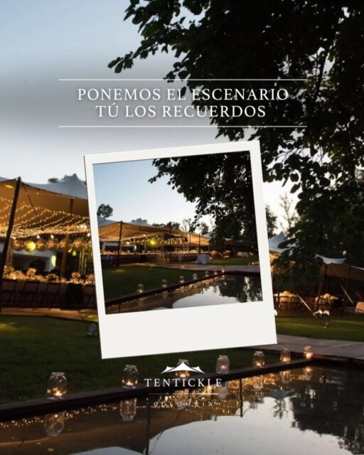 Hay celebraciones que necesitan más que un lugar. Necesitan un escenario que sorprenda 💥

Tentickle convierte cualquier espacio al aire libre en el punto de encuentro perfecto para vivir grandes momentos 🤍

Escríbenos y reserva la carpa de tu próximo evento 🔛