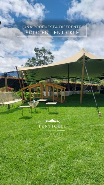 No todas las carpas tienen que verse igual.
Nuestro estampado añade un elemento diferenciador que aporta personalidad, frescura y una propuesta visual diferente para eventos en los que cada detalle cuenta 🍃🍂

Cotiza ya mismo el alquiler de la carpa más linda del mercado 🔛

Exclusivo de Tentickle ✨️