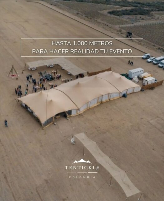 Desde eventos privados hasta producciones de gran escala, nuestras carpas se adaptan a las dimensiones que cada proyecto requiere 🔝

Ofrecemos soluciones para quienes necesitan cubrir grandes espacios con seguridad, diseño y vanguardia ✨️

Cotiza con nosotros 🔛