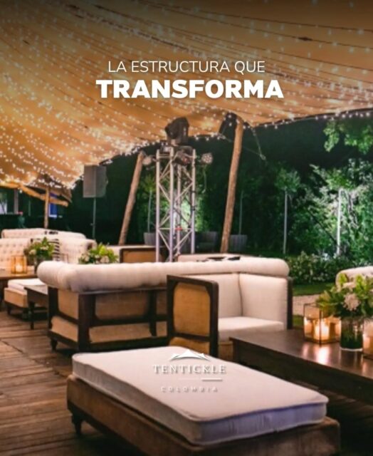 Una carpa bien diseñada define la forma en que se vive una celebración 💃🕺
En Tentickle alquilamos estructuras que combinan diseño, funcionalidad y presencia para crear espacios que realmente hacen la diferencia ✨️

Escríbenos y conoce nuestras carpas beduinas 🔛